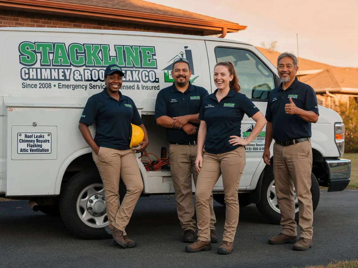 Chimney flashing repair company in Liberty Hill, SC